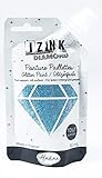 Cualquier soporte Aladine 80833 Izink Diamond pintura paillette 80 ml azul cielo