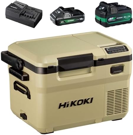 （02:00時点） 【セット買い】 HiKOKI(ハイコーキ) 14.4V/18V充電式冷温庫 UL18DD(XMBZ) + スターターキット4