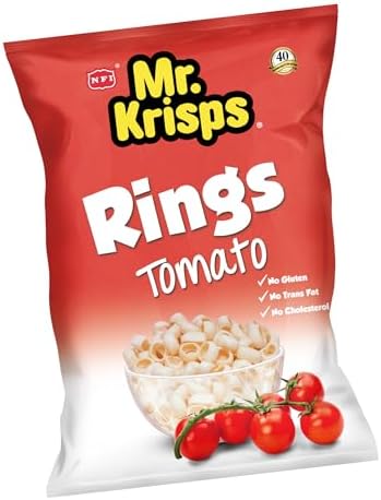 Mr.Krisps Rings Tomato Flavour 80 gm