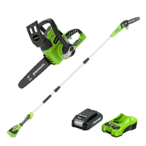 Greenworks 40V 16-inch Chainsaw with 4Ah USB Battery (Power Bank) and Standard Charger Greenworks 40V 16-inch Chainsaw with 4Ah USB Battery (Power Bank) and Standard Charger