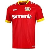 Sponsorenlogo auf der Brust JAKO Bayer 04 Leverkusen Trikot Away 2020/2021 Herren rot/gelb, L