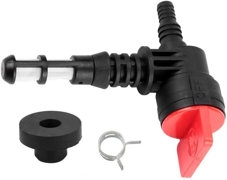 192980GS 90 Degree Fuel Shut Off Valve Fuel Tank Grommet Bushing For 208961 Generac 4000XL Generator 25 462 03-S Rotary 13116 Engine Pressure Washer