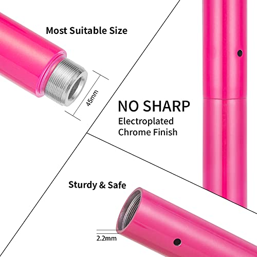 image for PRIORMAN Permanent Dance Pole with Fixed Plate Dancing Pole for Home D