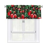 Photo Gallery whjssf alberi di natale regali stampa tenda con asta corta, 137,2 x 45,7 cm per la maggior parte delle aste per tende standard o decorative, per cucine, bagni, lavanderie Photo Gallery whjssf alberi di natale regali stampa tenda con asta corta, 137,2 x 45,7 cm per la maggior parte delle aste per tende standard o decorative, per cucine, bagni, lavanderie