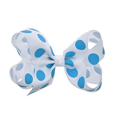 Lclhb 4.5" Loopy Bows With Alligator Hair Clip For Toddler Kids 20 Assorted Colors #TOP7