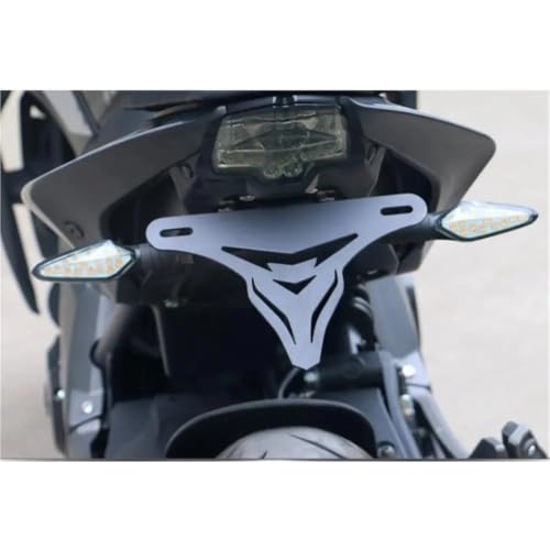 Support plaque immatriculation moto pour 650NK | Fixation réglable