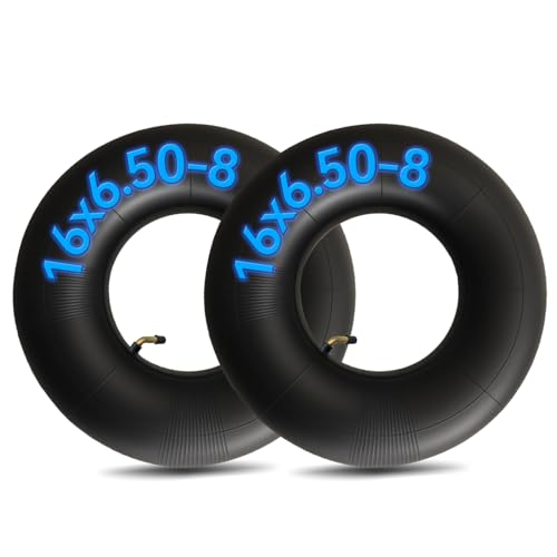 ZWRJKPL Heavy Duty 16x6.50-8 Inner Tube 16x7.50-8 Inner Tube Bent Valve Stem