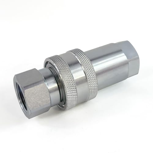 Image of 3 /4 inch NPT Thread ISO7241-1A Hydraulic Quick Disconnect Coupler /Quick Coupling Set with Dust Caps