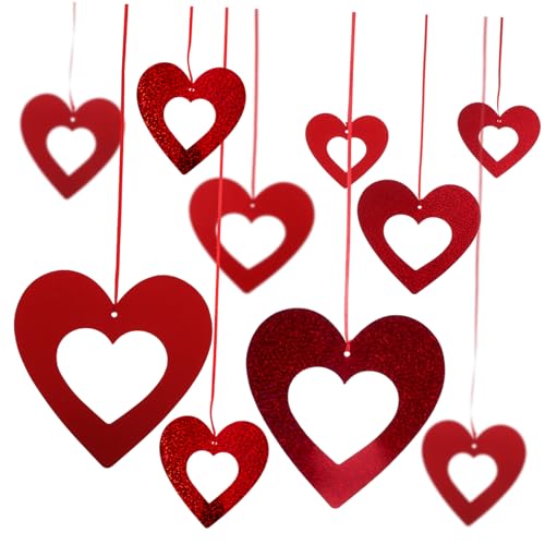 iplusmile 40�� �o�����^�C���f�[�̑��� �Q�����͗l�̐Ԃ��n�[�g�̏��� �E�F�f�B���O�p�[�e�B�[�p�i �Ԃ��n�[�g�^�݂̒艺������ �������̃n���M���O�n�[�g�̑��� �o�����^�C���f�[�̃n�[�g�݂̒�