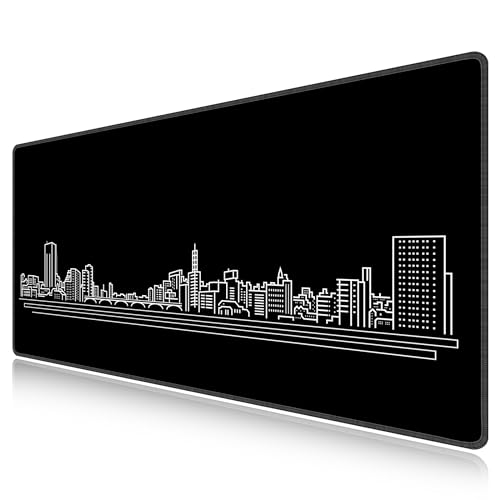 Tapis de souris de jeu XXL fluide et antidérapant de 120x60 cm pour PC portable