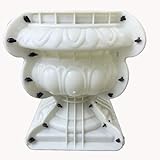 EAIVENY Extra Large Concrete Pot Molds with Drainage - Heavy Duty 19.68'x19.68'x19.68' Giant Planter Mold, Reusable Thickened Cement Moulds for DIY & Commercial Use