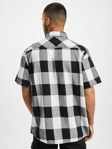 Brandit Check Shirt Short Sleeve, Uomo, White/Black, Xl - 2