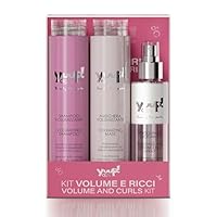 YUUP! - Volumen & Locken Pflege-Set | Volumen-Shampoo und Aufbau-Maske & Entwirr-Spray glänzend – Fellpflege für Hunde und Katzen, für langes oder dichtes Fell