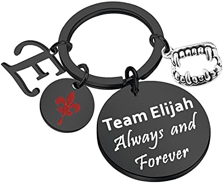 Inspired Jewelry Fandom Idea regalo Sired to Klaus/Elijah Portachiavi, 12 1/8, Acciaio inossidabile