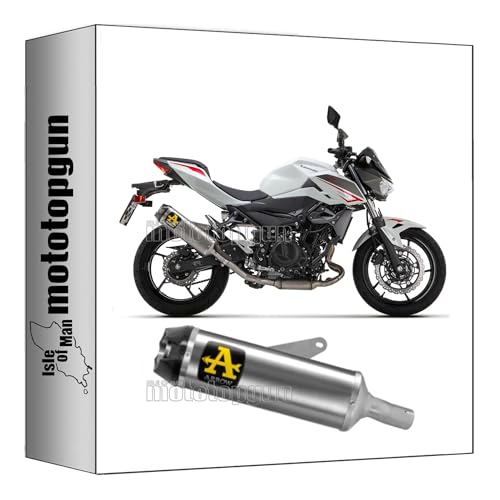 Pot echappement Arrow Indy-Race 71950AK aluminium compatible Kawasaki Z400 Z-400 2023 mototopgun