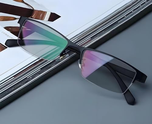 Image of Anti blue light glasses,Myopia glasses,color changing glasses,half frame glasses,male and female glasses,sunglasses