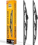 AUTOBOO 22'+22' Windshield Wipers Replacement for Chevrolet Chevy Silverado1500 2500 3500 HD 1999-2006 2019-2025 -Original Factory Quality Wiper Blades (Pack of 2)
