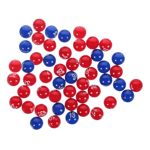 BRIGHTFUFU 1 Pack Raffle Number Balls Balls Raffle for Party Games Seamless Plastic Balls Sturdy Printing