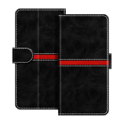 ESACMOT ���U�[�E�H���b�g�P�[�X Viwoods AiPaper Reader C 6.13 2025 �Ƃ̌݊������� ���X�g���C�v�f�U�C�� �J�[�h���[�t�� �}�O�l�b�g���蒠�^�J�o�[ (�u���b�N)