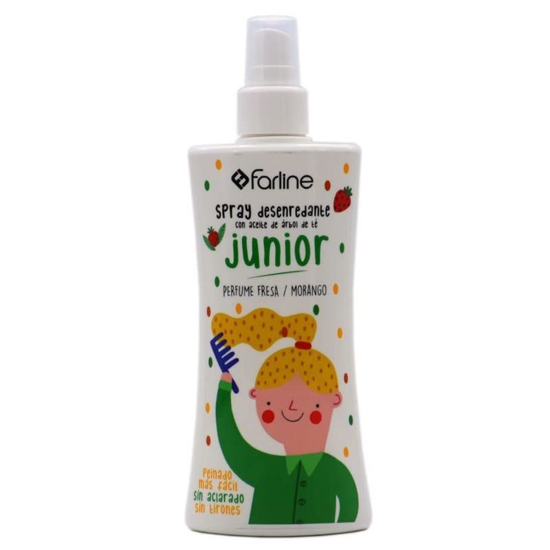 FARLINE SPRAY DESENREDANTE PROTEGE (pediculosis con aceite del arbol del te, olor fresa) 250 mk.