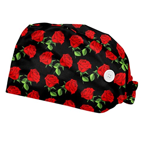 Bandeau anti-transpiration sur ces casquettes de travail ajustables roses