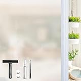 Qualsen Vinilos para Cristales Opaca Esmerilada,3 x 200 cm