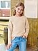 Haloumoning Girls Fall Sweater Kids Fashion Long Sleeve Ribbed Knit Split Pullover Tops 5-14Y Khaki