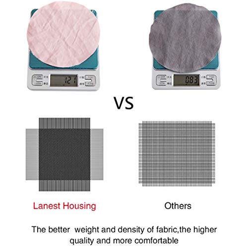 Lanest Housing Queen Sheet Set, 2400 Thread Count Soft Deep Pocket Microfiber Sheets thumb #4