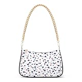 Shoulder Bags for Women American Patriotic Stars Hobo Tote Handbag Small Clutch Purse with Zipper Closure
