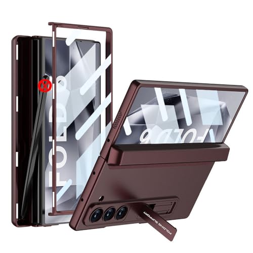 Coque Samsung Z Fold 4 aimantée pour stylo avec vitre écran