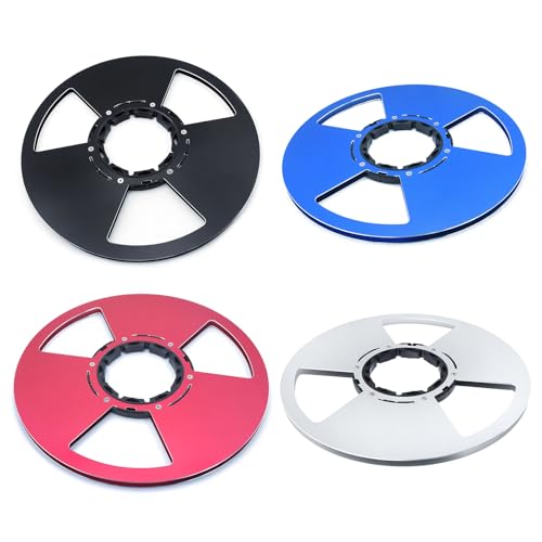 Bobina de grabadora de aluminio de 10 pulgadas para cinta magnetofónica vacía 5