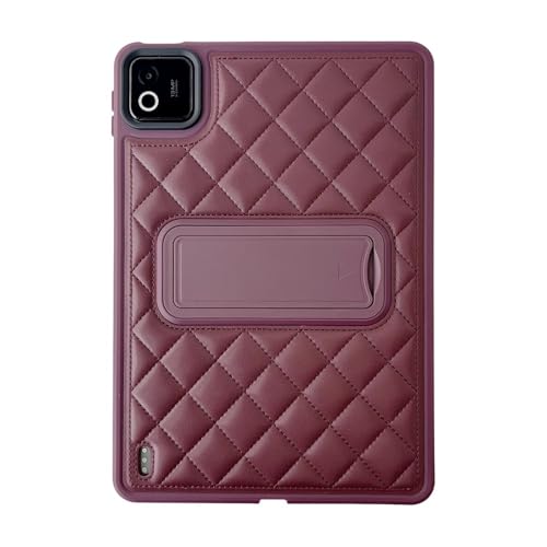 Housse Xiaomi Pad 7 Pro en cuir rigide rouge vin étui chic ultra résistant aux chocs