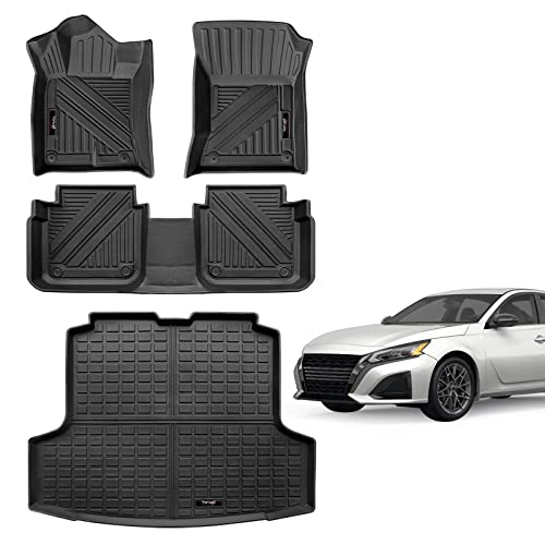 Tapis de sol Nissan Altima pour sorties famille et voyages avec coffre