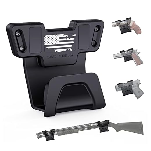 HUICOCY 2023 Newest Gun Magnets with Safety Trigger Guard Protection, Concealed Gun Magnet Mount Rated Max up to 15 LBS for Most Guns, Magnetic Gun Mount for Vehicle, Car, Truck, Wall, Safe, Desk