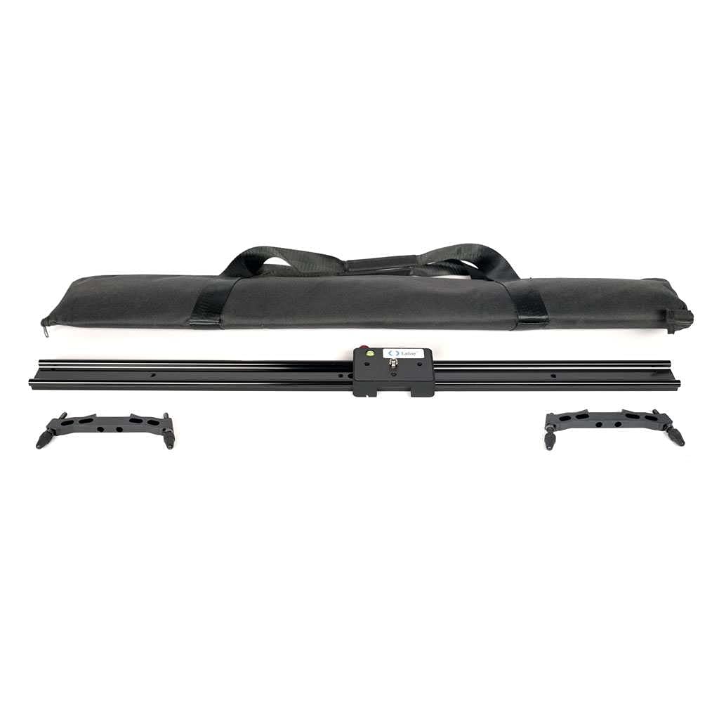 Take TK-SL4 Slider per Riprese Video, Lunghezza 60 cm, Piedini Regolabili, Con Borsa da Trasporto