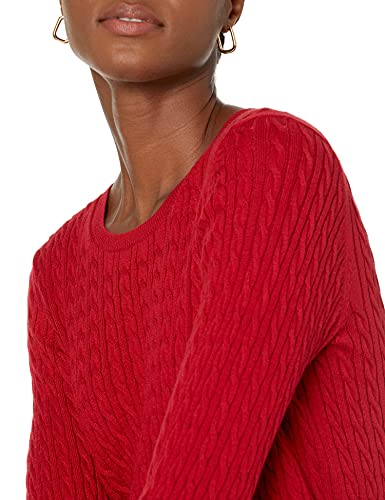 Image of Amazon Essentials Women's Lightweight Cable Knit Long Sleeve Sweater