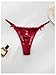 SHENHE Women's Lace G String Thongs Sexy Low Rise Bow Panties Breathable Underwear 12 Pack Multicolor A Large