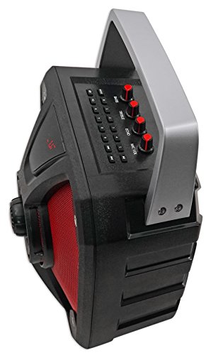 Rockville Rockbox 6.5" 100 Watt Portable Rechargable Bluetooth Speaker W Usb/Sd, Black, 6.5" #TOP3