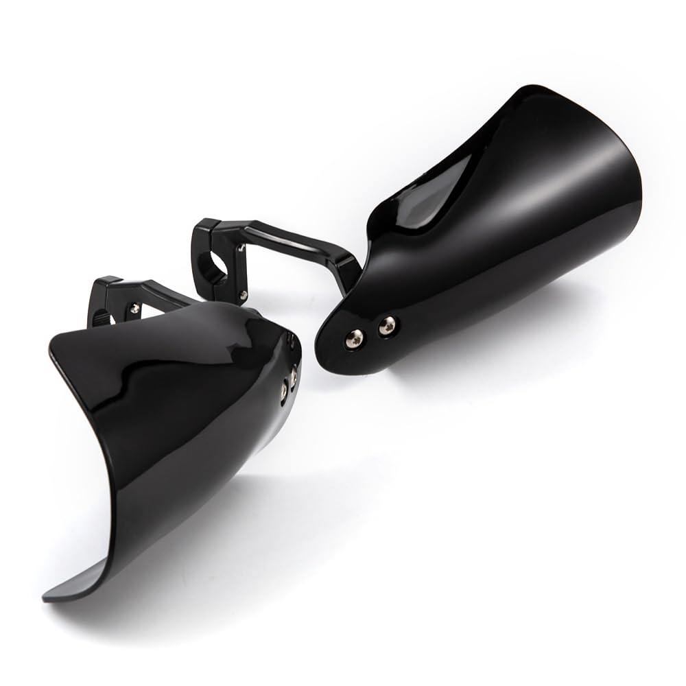 Paramani per moto Universal Grip Guard Shield Paramani per moto Applicabili con manubrio da 22 mm, 25 mm e 28 mm Dispositivi di protezione (Nero)
