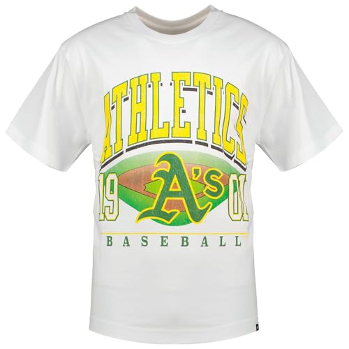 T-shirt Oakland Athletics '47 MLB Foundation vert en taille L pour homme