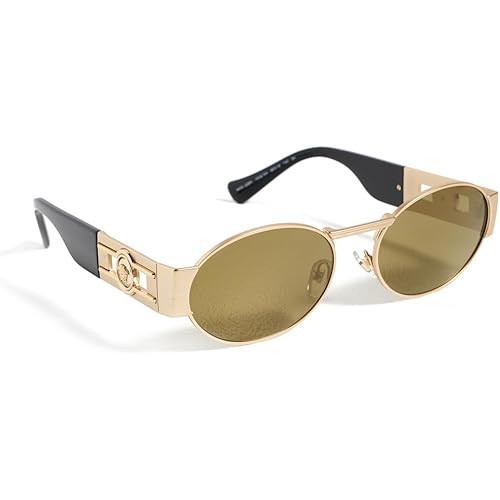 Versace Women's Medusa Deco Oval Sunglasses