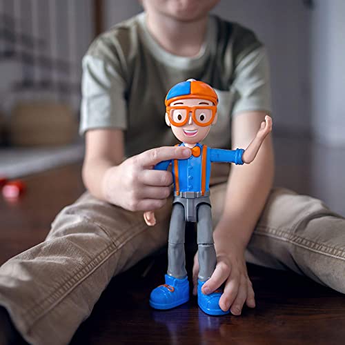 Blippi Talking Figure, 9-Inch Articulated Toy With 8 Sounds And Phrases, Poseable Figure Inspired By Popular Youtube Edutainer #TOP3