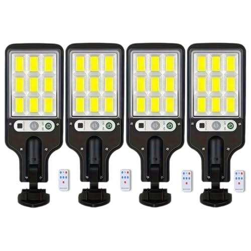 Lampe solaire extérieur détecteur de mouvement LED étanche pour jardin et clôture