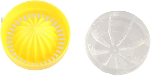 Miniatura 5 de Exprimidor manual, exprimidor de mano de cítricos, limón, naranja, portátil, de plástico, 4.2 fl oz, mini exprimidor de limón, contenedor de jugo