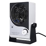 Ventilatore Ionizzante per Desktop, Ventilatore Antistatico, Eliminazione Statica Pura di Ioni, Rimozione Polvere, Ventola Ionizzatore ESD per Linee di Produzione (Spina europea