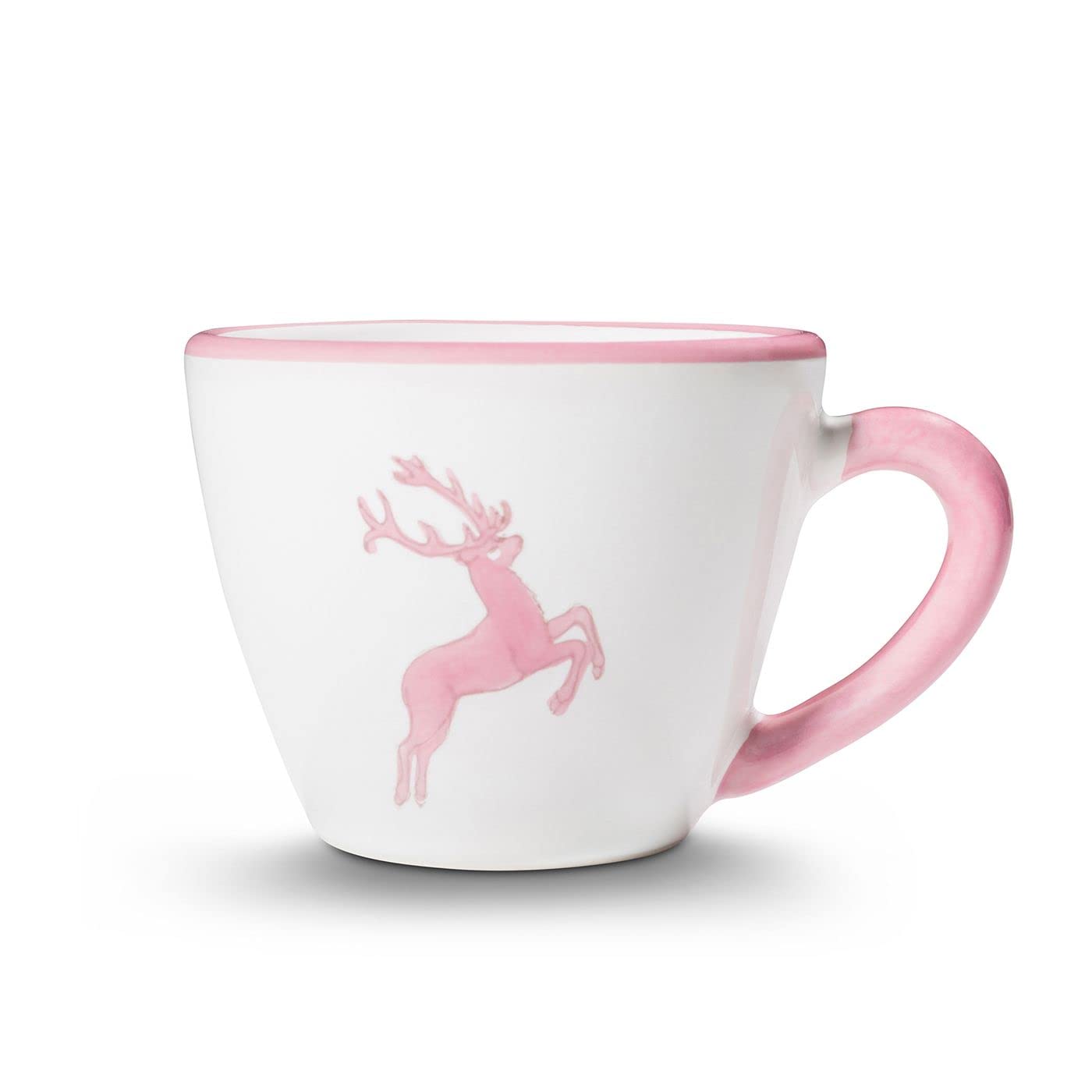 Espressotasse rosa Hirsch Gmundner Keramik 0,06 l Handmade in Austria