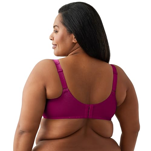 Wacoal Women's Back Appeal Unlined Full Coverage Underwire Bra, H-k Cup, 8554033
