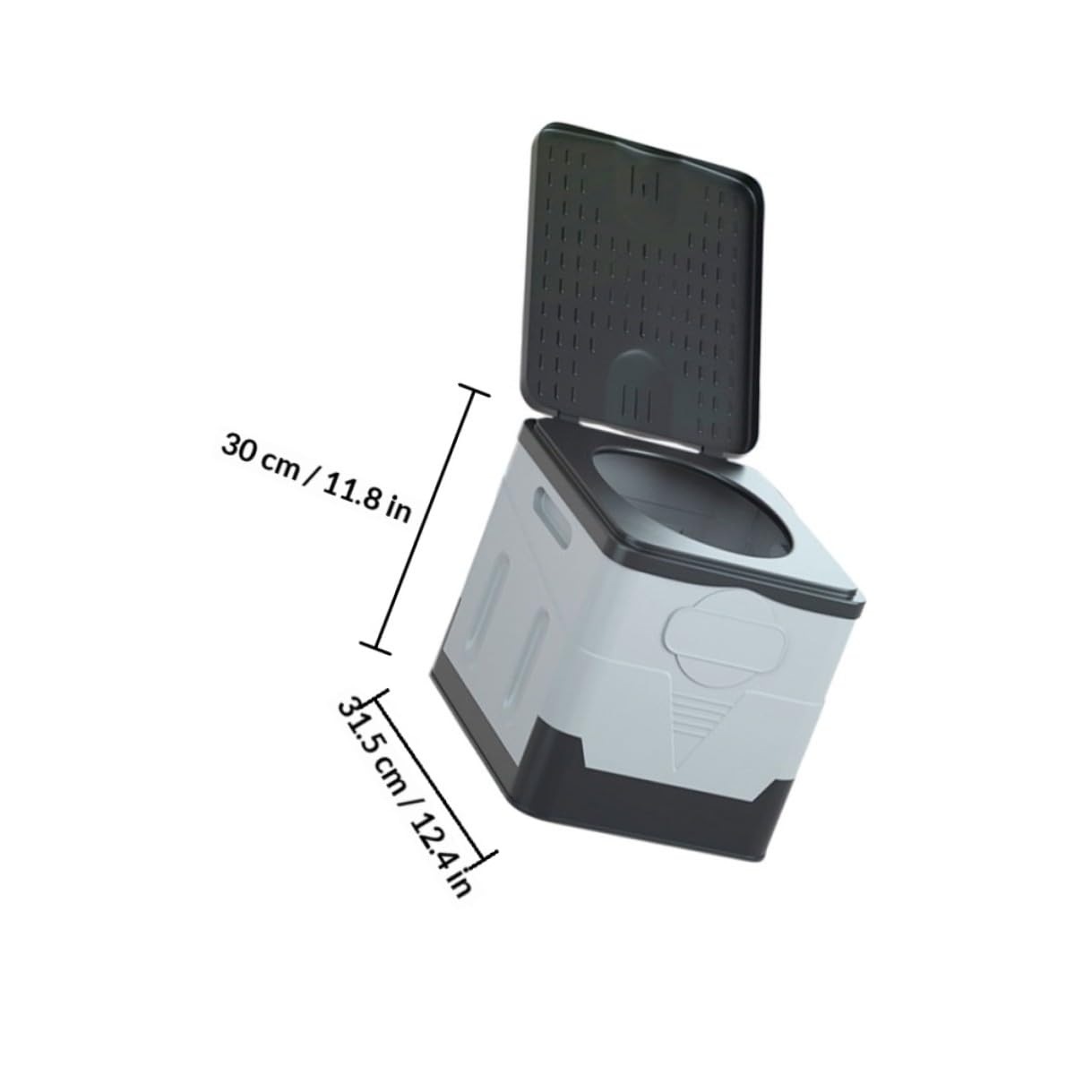 DOITOOL Orinal de Viaje Plegable Portátil de PP para Camping y Exteriores, Fácil de Transportar y Almacenar en Coche, Adecuado para Emergencias y Viajes al Aire Libre