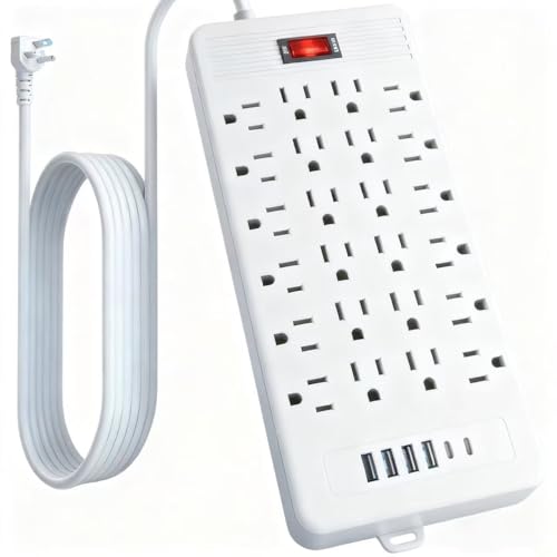 30-in-1 Power Strip with 4 USB ports