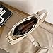 CanVia Mini Ladies Shoulder Bag, Underarm Bag, Cute Handbag, French Fashion Purse For women, Tote bag For Women (White)